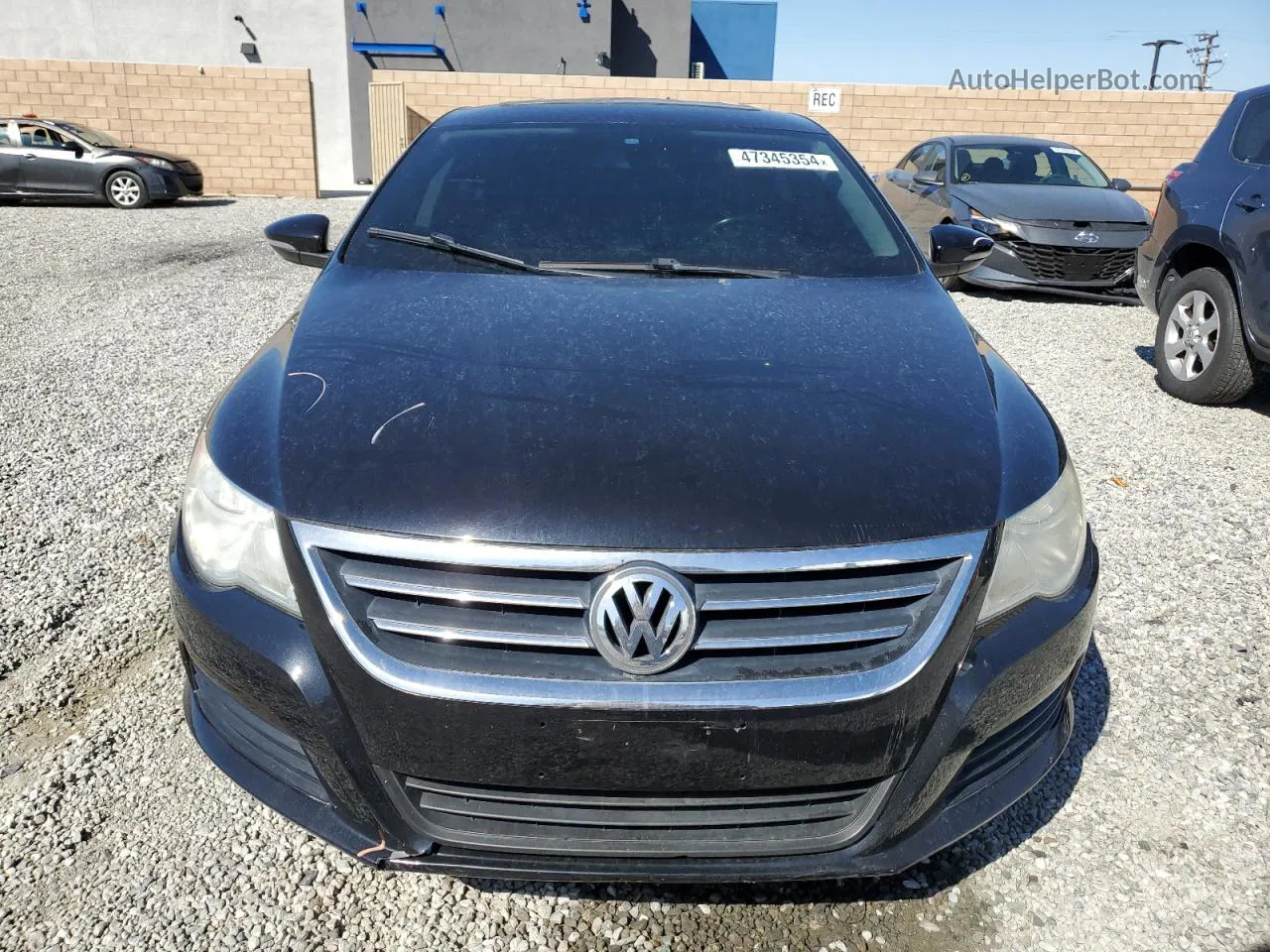 2012 Volkswagen Cc Sport Black vin: WVWMP7AN7CE527721