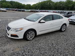 2012 Volkswagen Cc Sport White vin: WVWMP7AN7CE528478