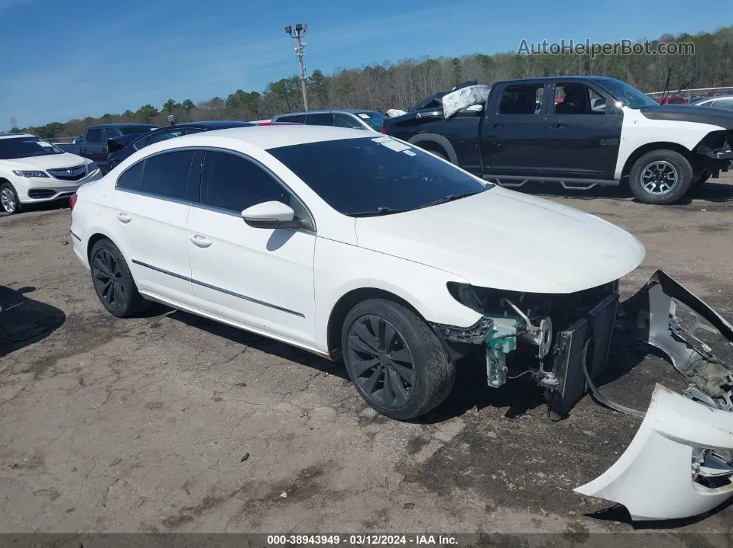 2012 Volkswagen Cc Sport White vin: WVWMP7AN7CE530716