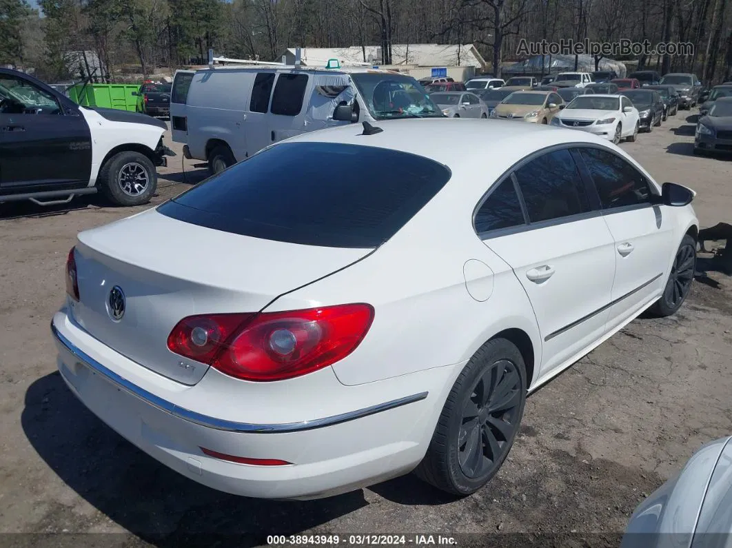 2012 Volkswagen Cc Sport White vin: WVWMP7AN7CE530716