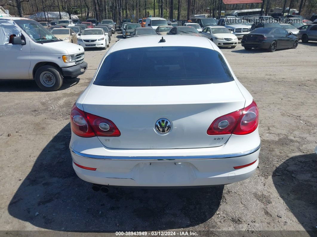 2012 Volkswagen Cc Sport Белый vin: WVWMP7AN7CE530716