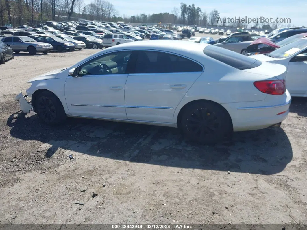 2012 Volkswagen Cc Sport White vin: WVWMP7AN7CE530716