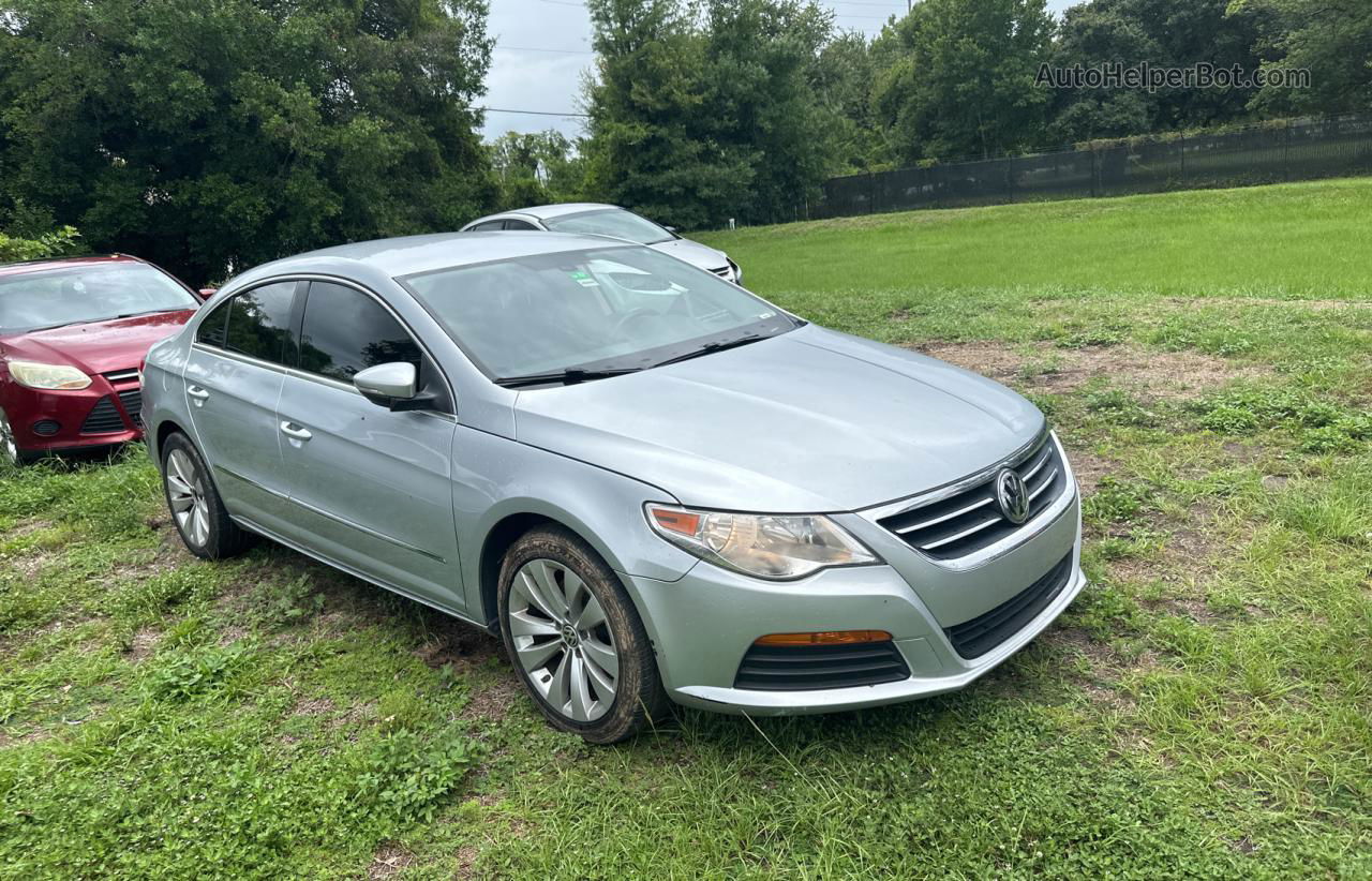 2012 Volkswagen Cc Sport Silver vin: WVWMP7AN7CE542011