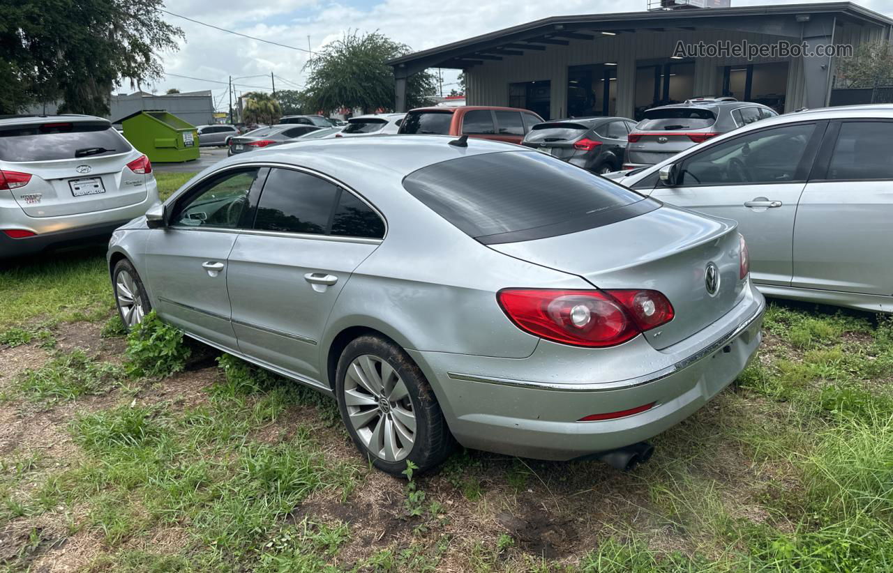 2012 Volkswagen Cc Sport Silver vin: WVWMP7AN7CE542011