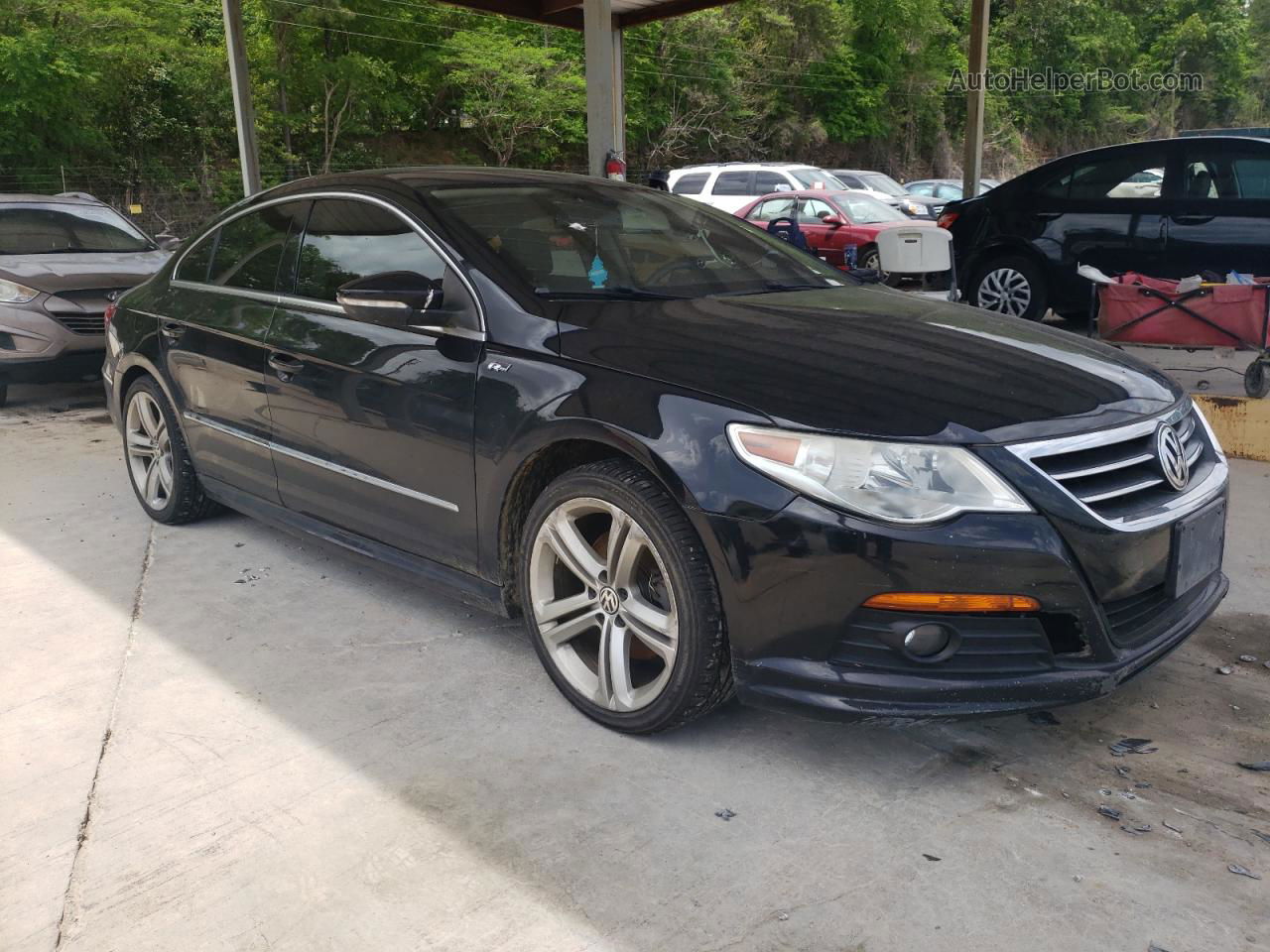 2012 Volkswagen Cc Sport Black vin: WVWMP7AN7CE549444