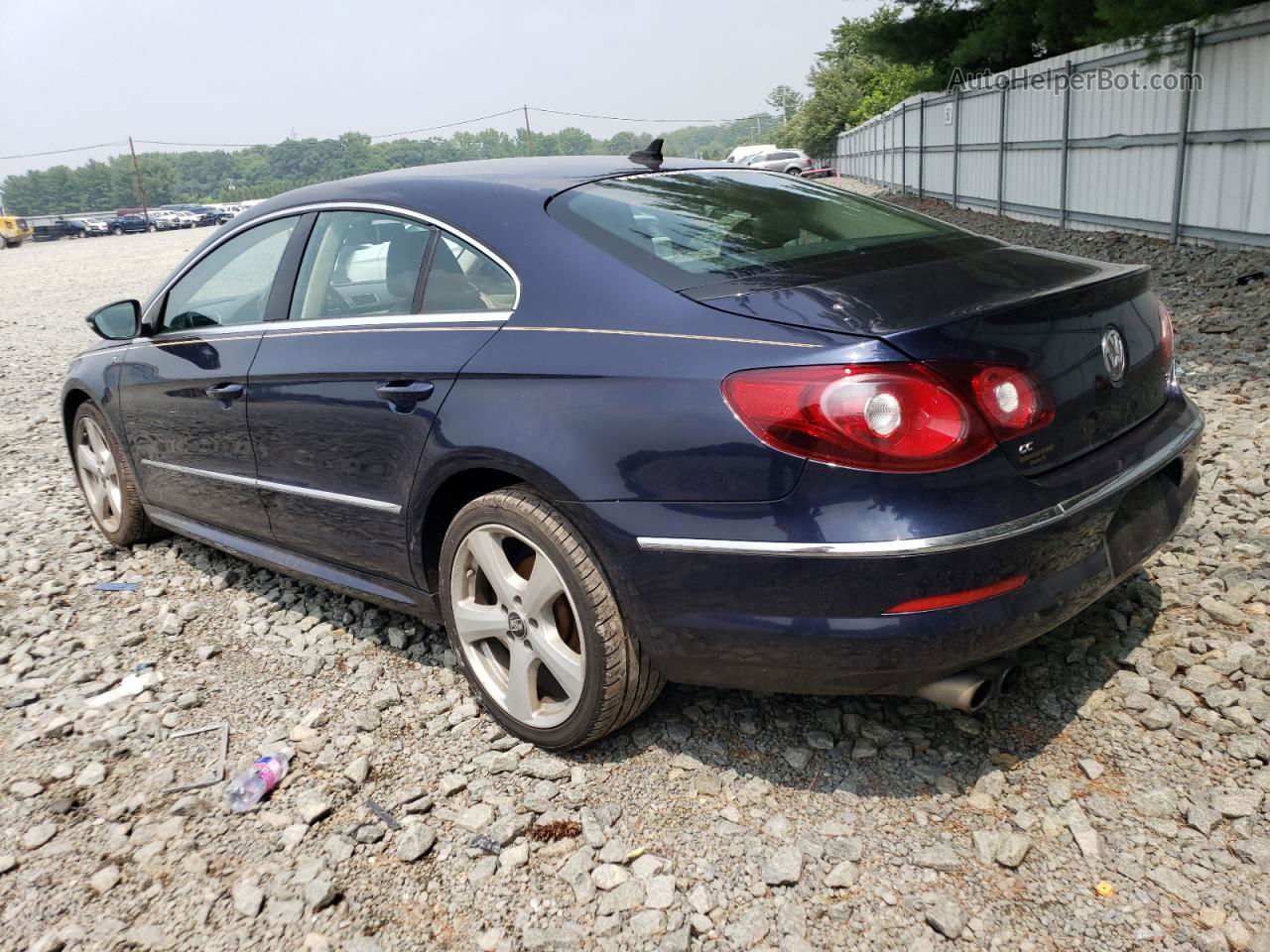 2012 Volkswagen Cc Sport Blue vin: WVWMP7AN8CE504304