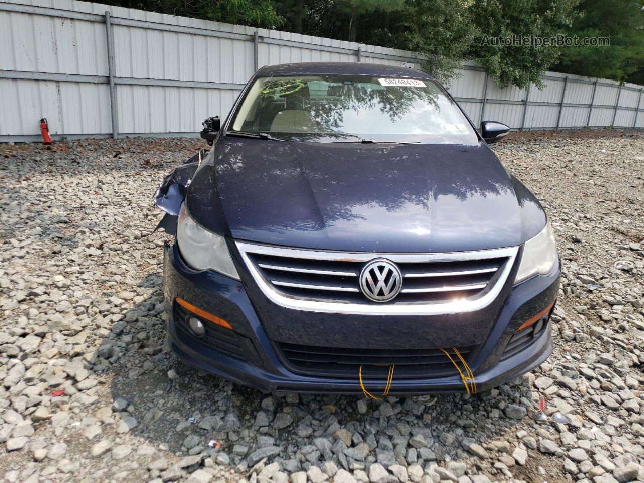 2012 Volkswagen Cc Sport Blue vin: WVWMP7AN8CE504304