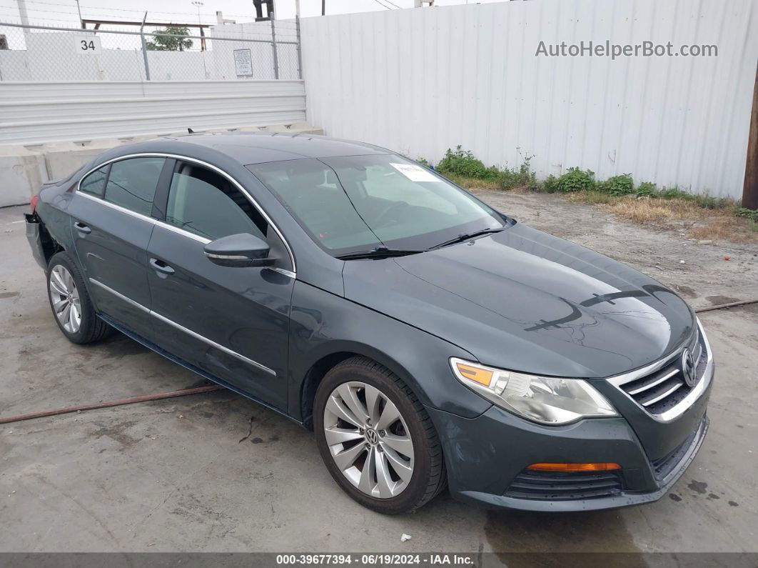 2012 Volkswagen Cc Sport Gray vin: WVWMP7AN8CE529493