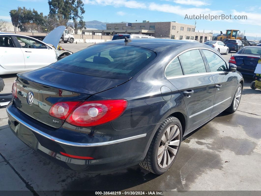 2012 Volkswagen Cc Sport Black vin: WVWMP7AN8CE531776