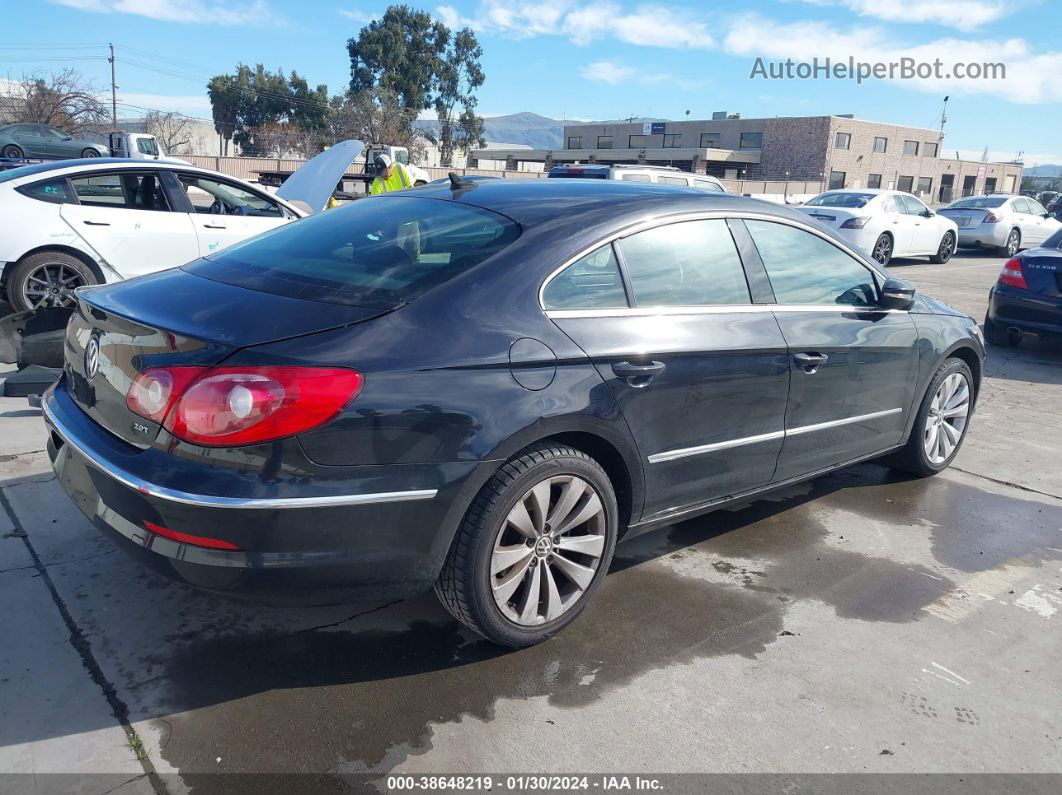 2012 Volkswagen Cc Sport Black vin: WVWMP7AN8CE531776