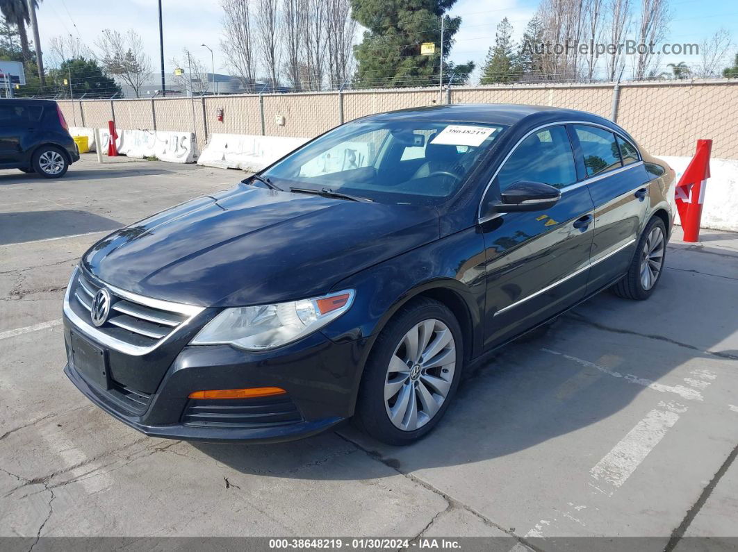 2012 Volkswagen Cc Sport Black vin: WVWMP7AN8CE531776