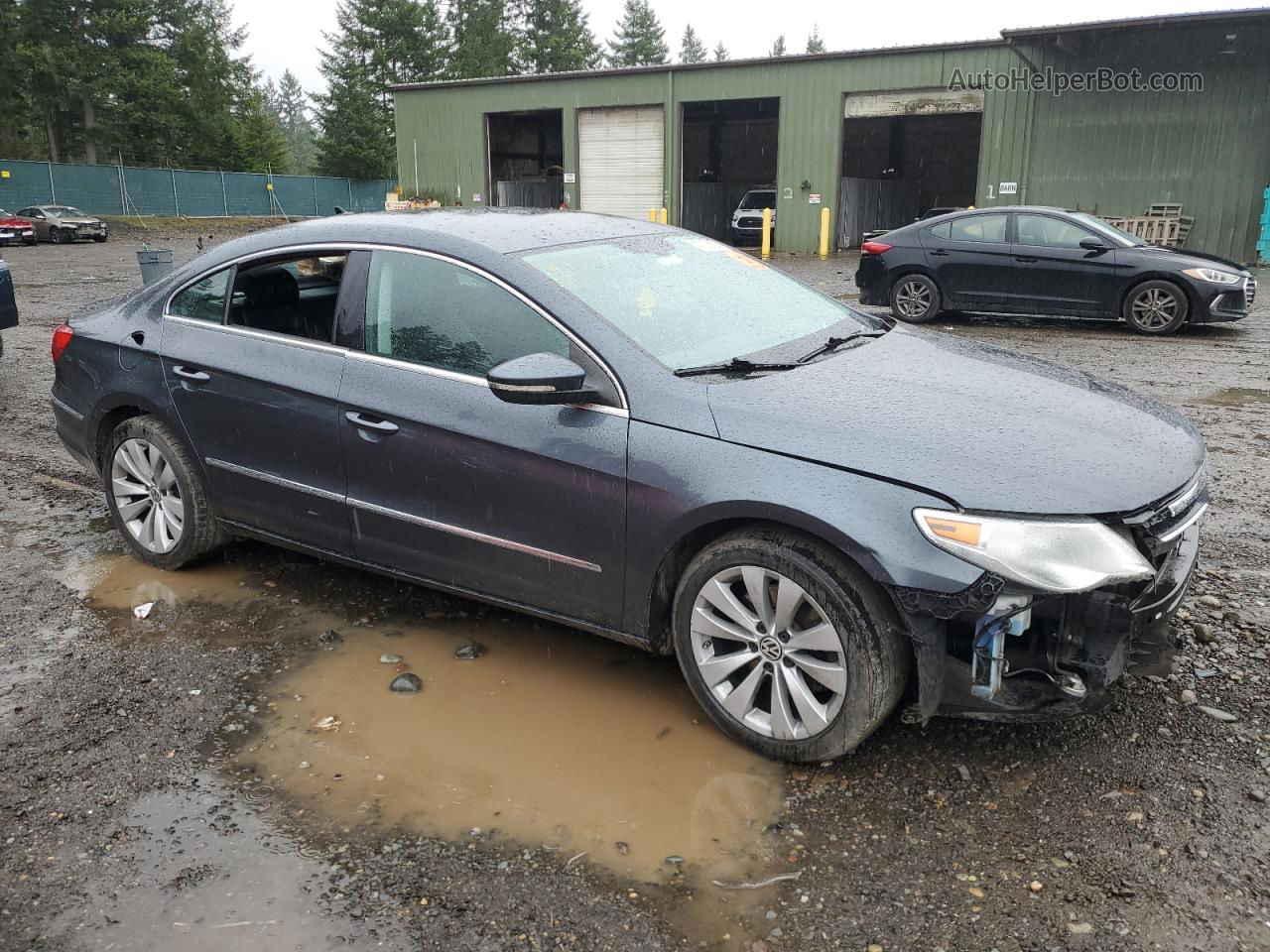 2012 Volkswagen Cc Sport Gray vin: WVWMP7AN9CE506854