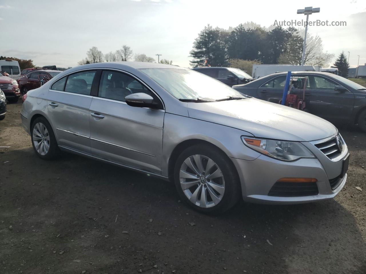 2012 Volkswagen Cc Sport Серебряный vin: WVWMP7AN9CE508605