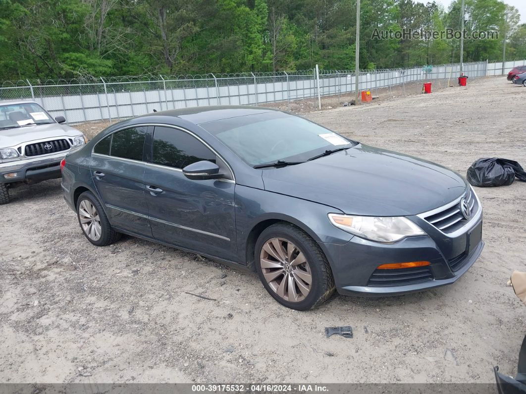 2012 Volkswagen Cc Sport Gray vin: WVWMP7AN9CE528756