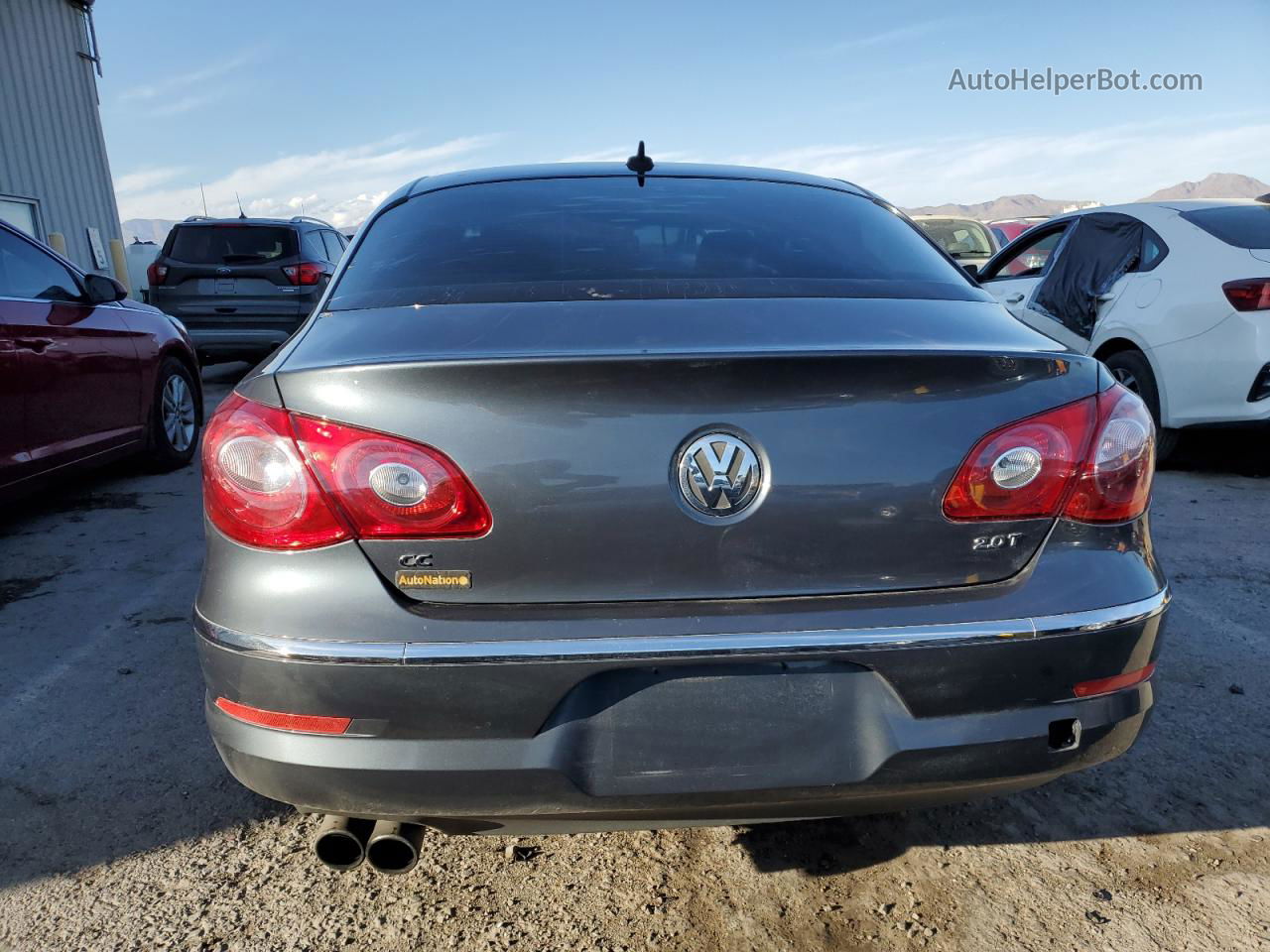 2012 Volkswagen Cc Sport Серый vin: WVWMP7AN9CE531981