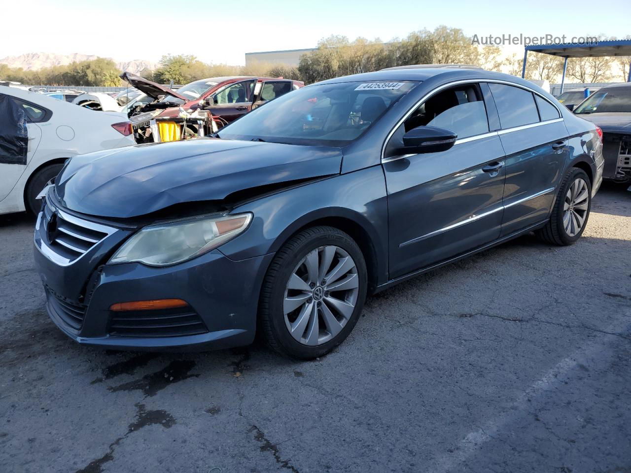 2012 Volkswagen Cc Sport Gray vin: WVWMP7AN9CE531981