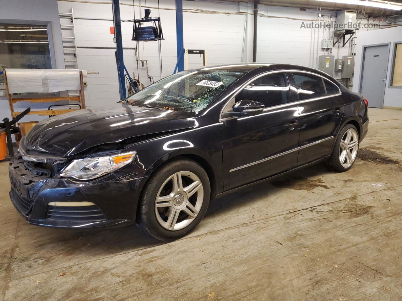 2012 Volkswagen Cc Sport Black vin: WVWMP7AN9CE540339