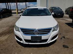 2012 Volkswagen Cc Sport White vin: WVWMP7ANXCE500531