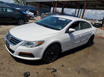 2012 Volkswagen Cc Sport White vin: WVWMP7ANXCE500531