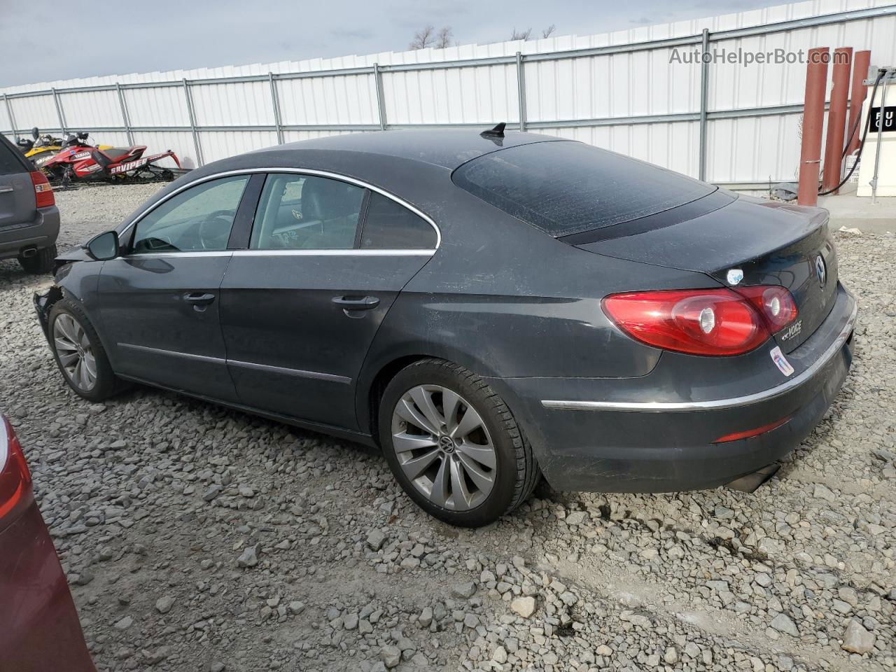 2012 Volkswagen Cc Sport Gray vin: WVWMP7ANXCE505941