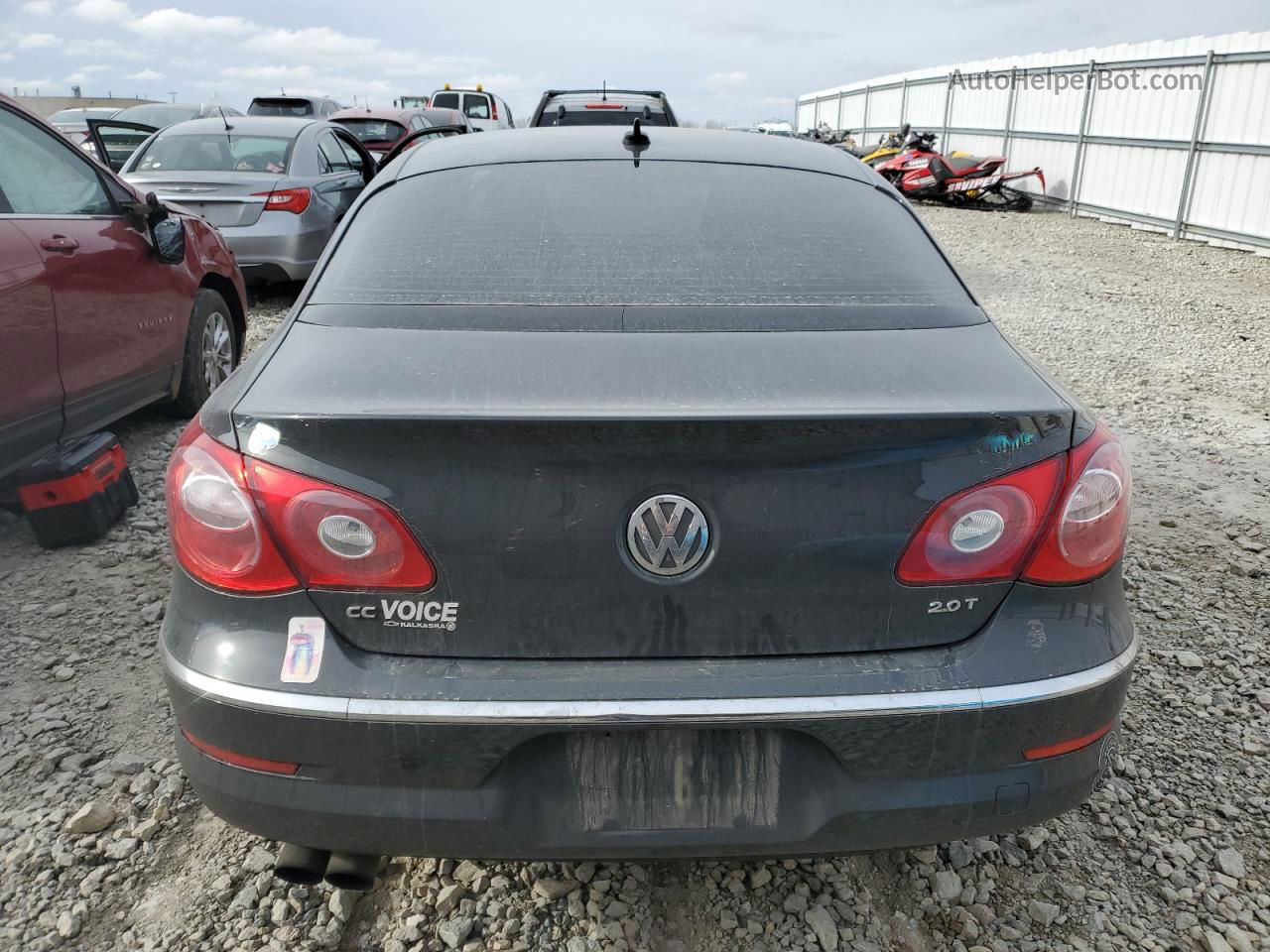 2012 Volkswagen Cc Sport Gray vin: WVWMP7ANXCE505941