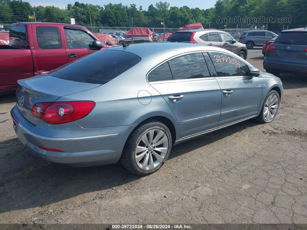 2012 Volkswagen Cc Sport Light Blue vin: WVWMP7ANXCE508824