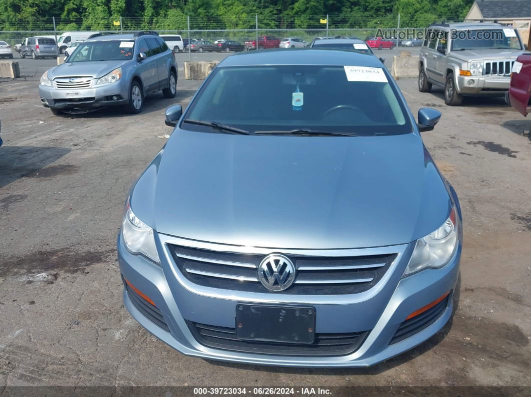 2012 Volkswagen Cc Sport Light Blue vin: WVWMP7ANXCE508824