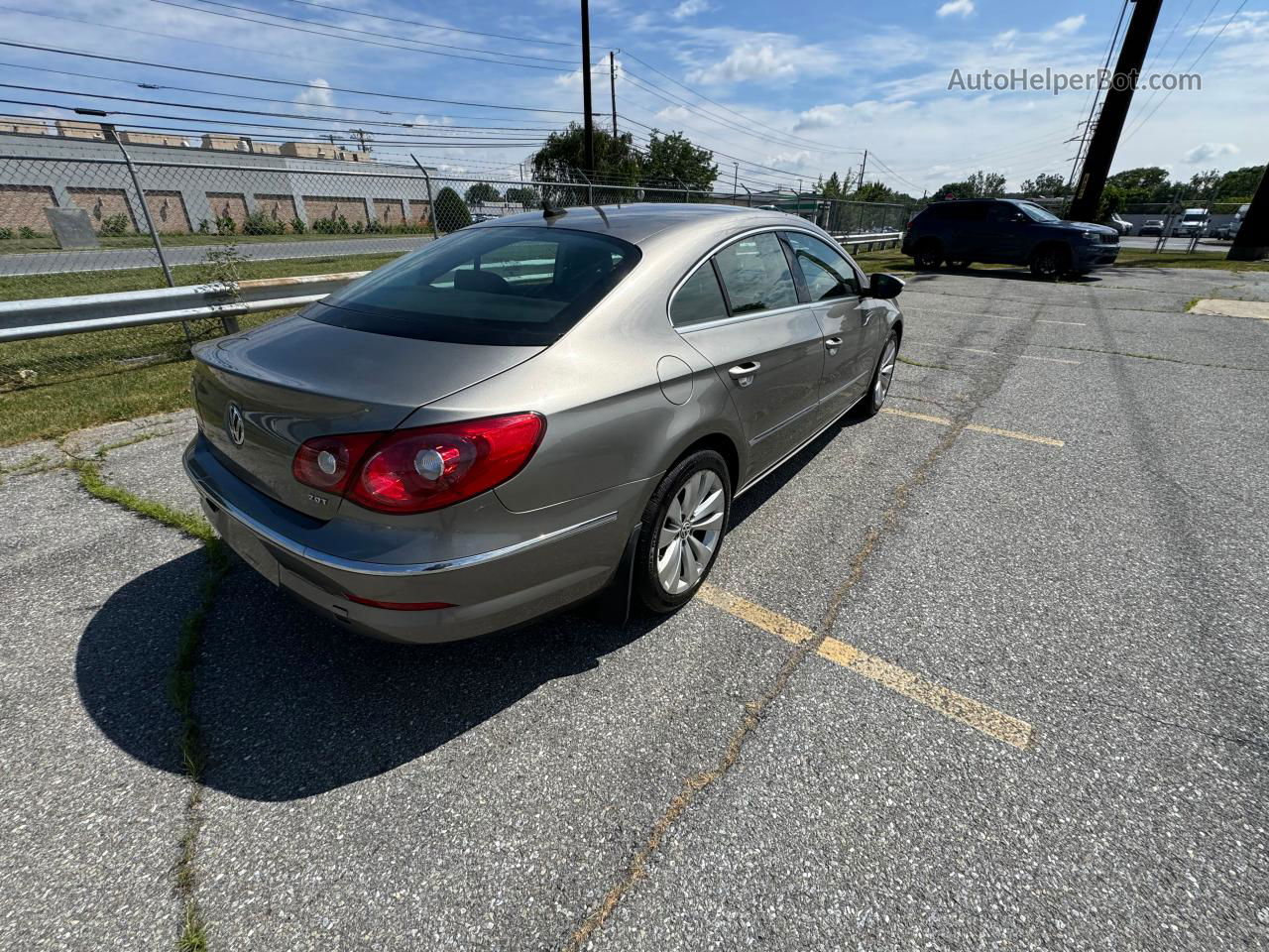 2012 Volkswagen Cc Sport Gold vin: WVWMP7ANXCE515756