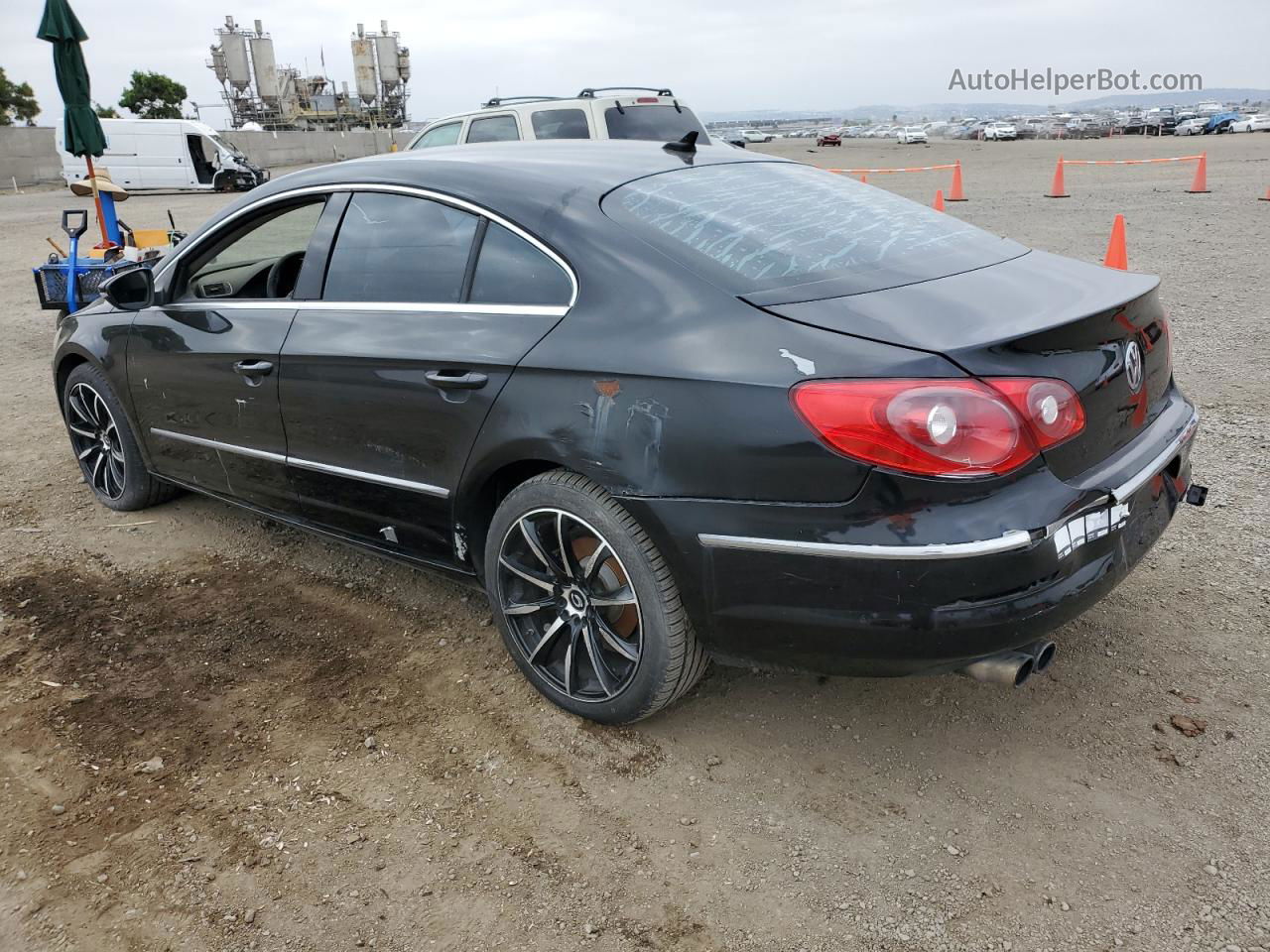 2012 Volkswagen Cc Sport Black vin: WVWMP7ANXCE542326