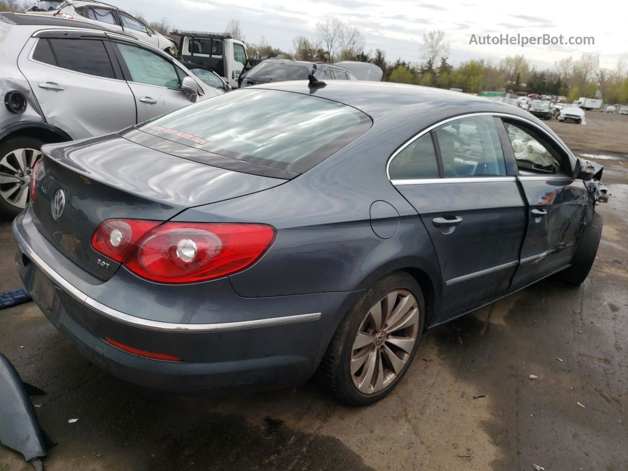 2012 Volkswagen Cc Sport Gray vin: WVWMP7ANXCE550362