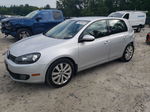 2014 Volkswagen Golf  Silver vin: WVWNM7AJ6EW008053