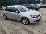 2014 Volkswagen Golf  Silver vin: WVWNM7AJ6EW008053