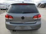 2014 Volkswagen Golf  Gray vin: WVWNM7AJ6EW009445