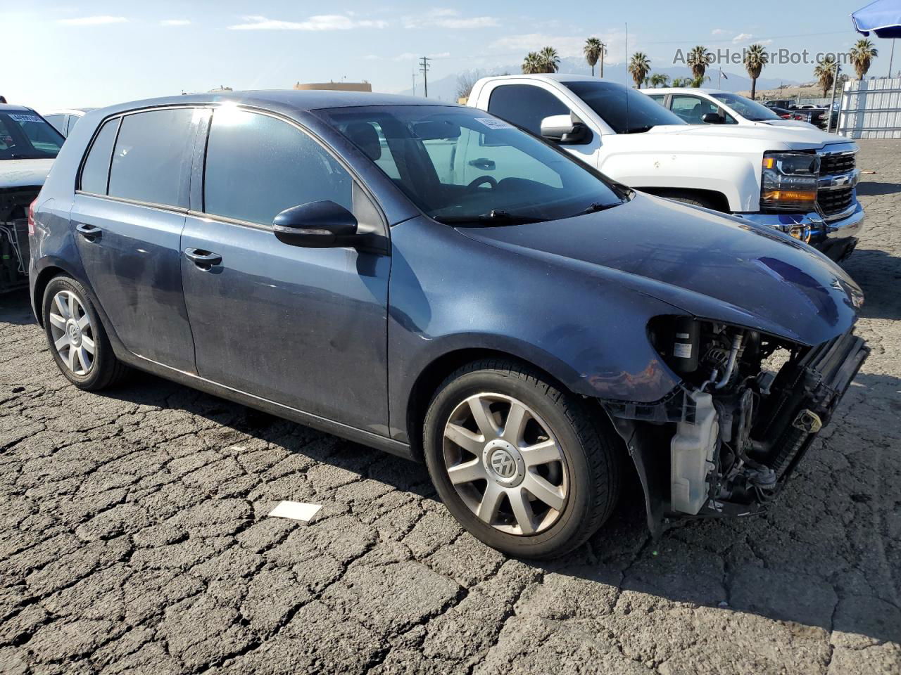 2014 Volkswagen Golf  Charcoal vin: WVWNM7AJ9EW008953