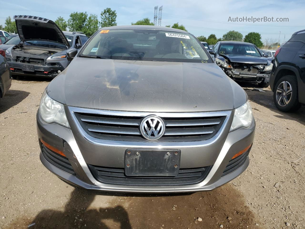 2012 Volkswagen Cc Sport Tan vin: WVWNN7AN9CE529898