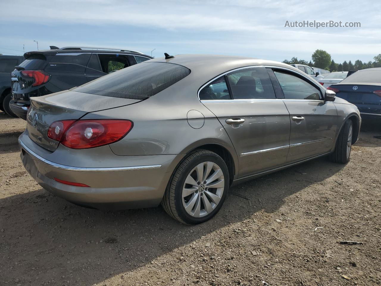 2012 Volkswagen Cc Sport Tan vin: WVWNN7AN9CE529898