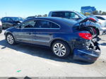 2012 Volkswagen Cc Sport Dark Blue vin: WVWNP7AN0CE543781