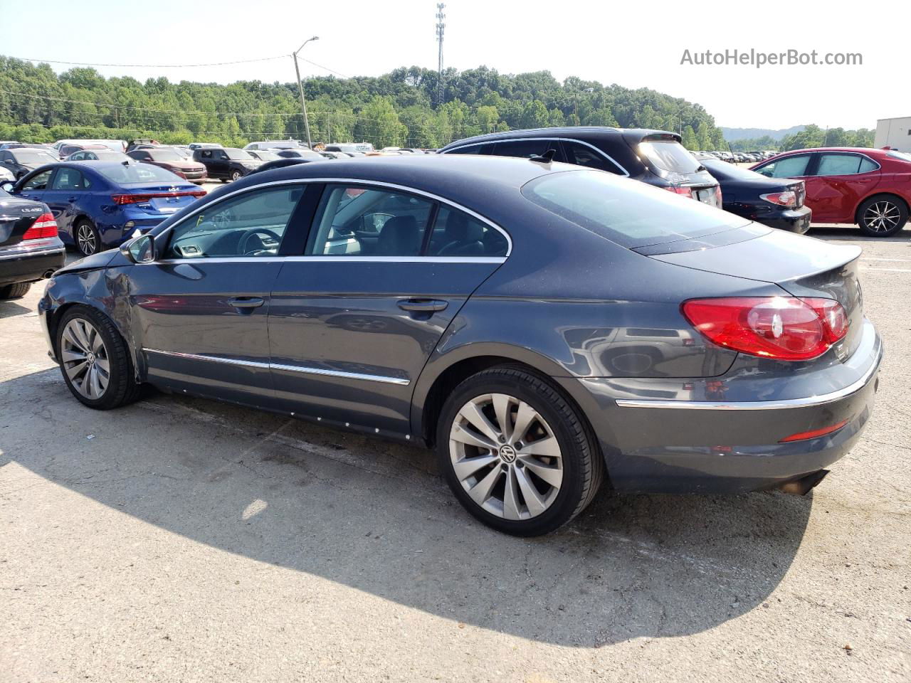 2012 Volkswagen Cc Sport Gray vin: WVWNP7AN5CE506015