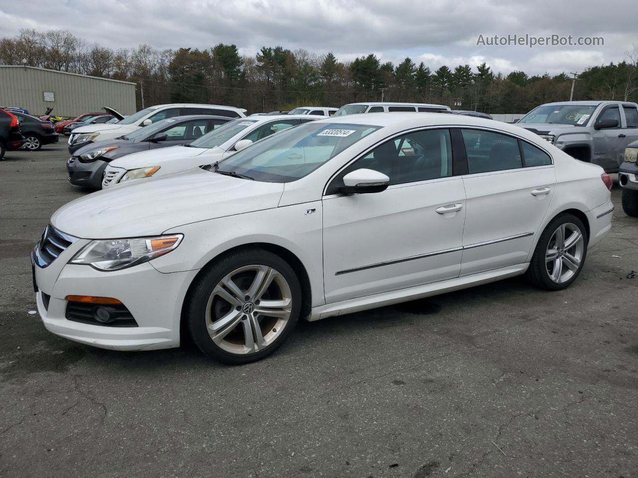 2012 Volkswagen Cc Sport Белый vin: WVWNP7AN6CE532400