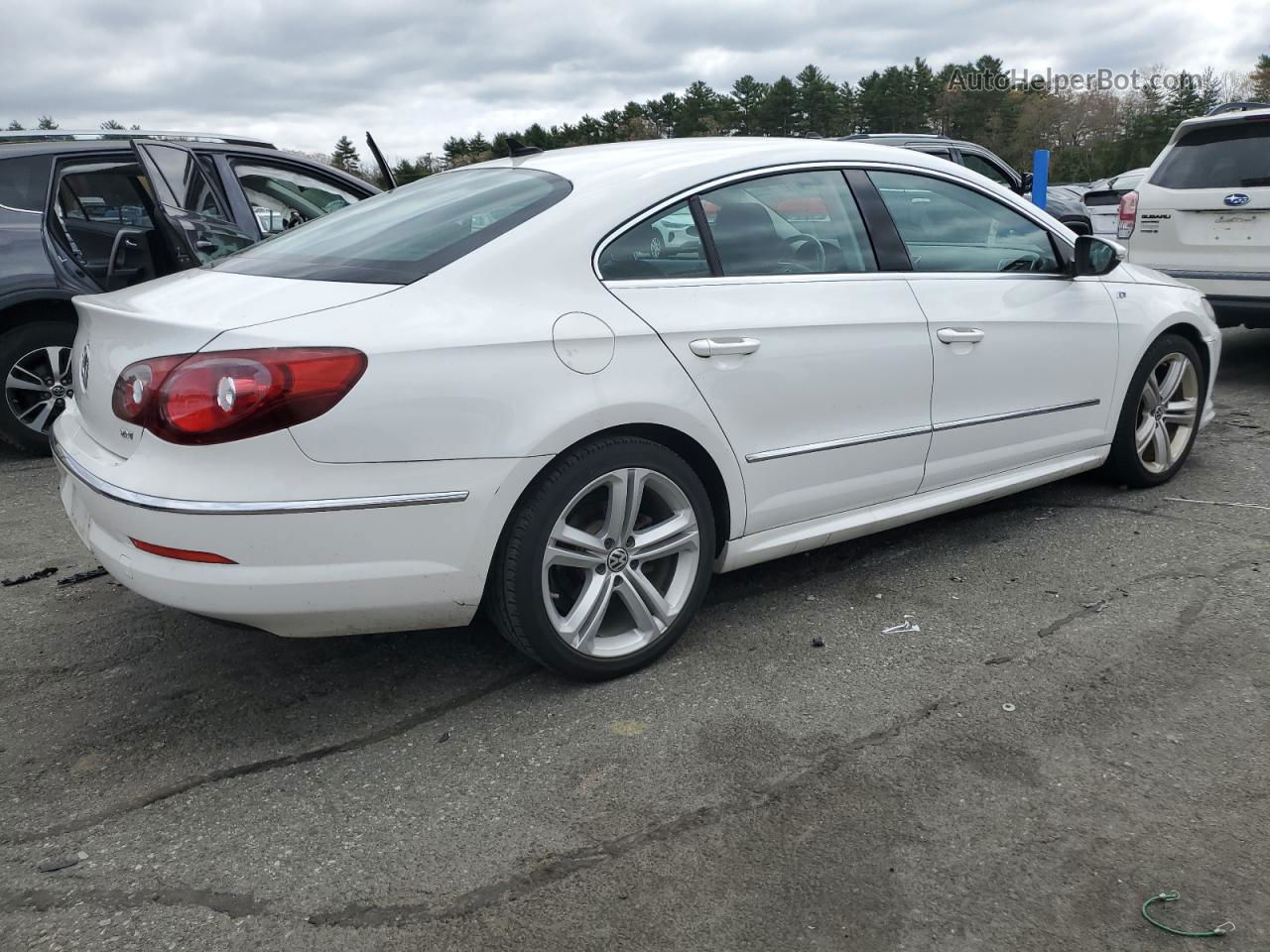 2012 Volkswagen Cc Sport Белый vin: WVWNP7AN6CE532400