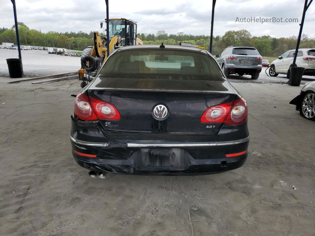 2012 Volkswagen Cc Sport Black vin: WVWNP7AN7CE508770