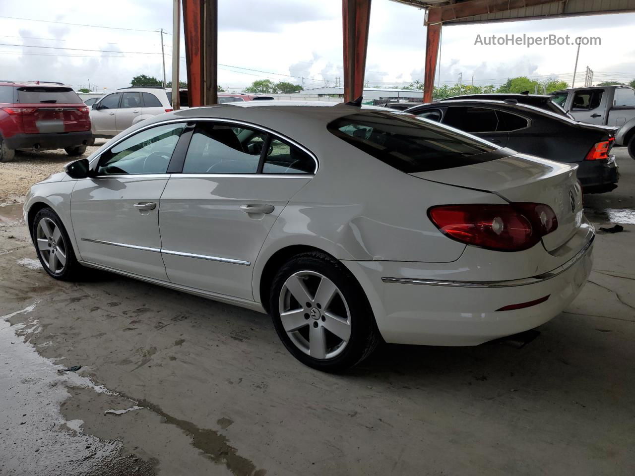 2012 Volkswagen Cc Sport White vin: WVWNP7AN8CE508907