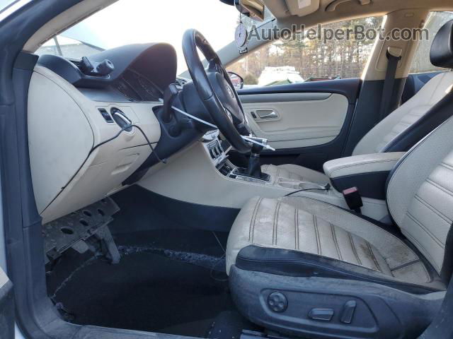 2012 Volkswagen Cc Sport Silver vin: WVWNP7ANXCE513025