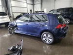 2016 Volkswagen E-golf Sel Premium Blue vin: WVWPP7AU2GW914004