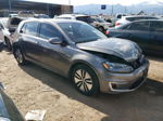 2016 Volkswagen E-golf Sel Premium Gray vin: WVWPP7AU3GW917154