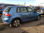 2016 Volkswagen E-golf Sel Premium Blue vin: WVWPP7AU5GW915227