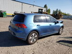 2016 Volkswagen E-golf Sel Premium Blue vin: WVWPP7AU7GW914466