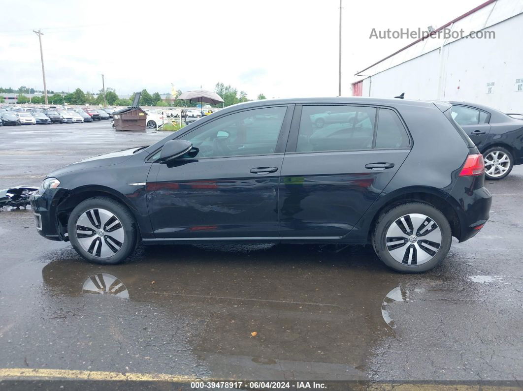 2016 Volkswagen E-golf Sel Premium Black vin: WVWPP7AU8GW915111