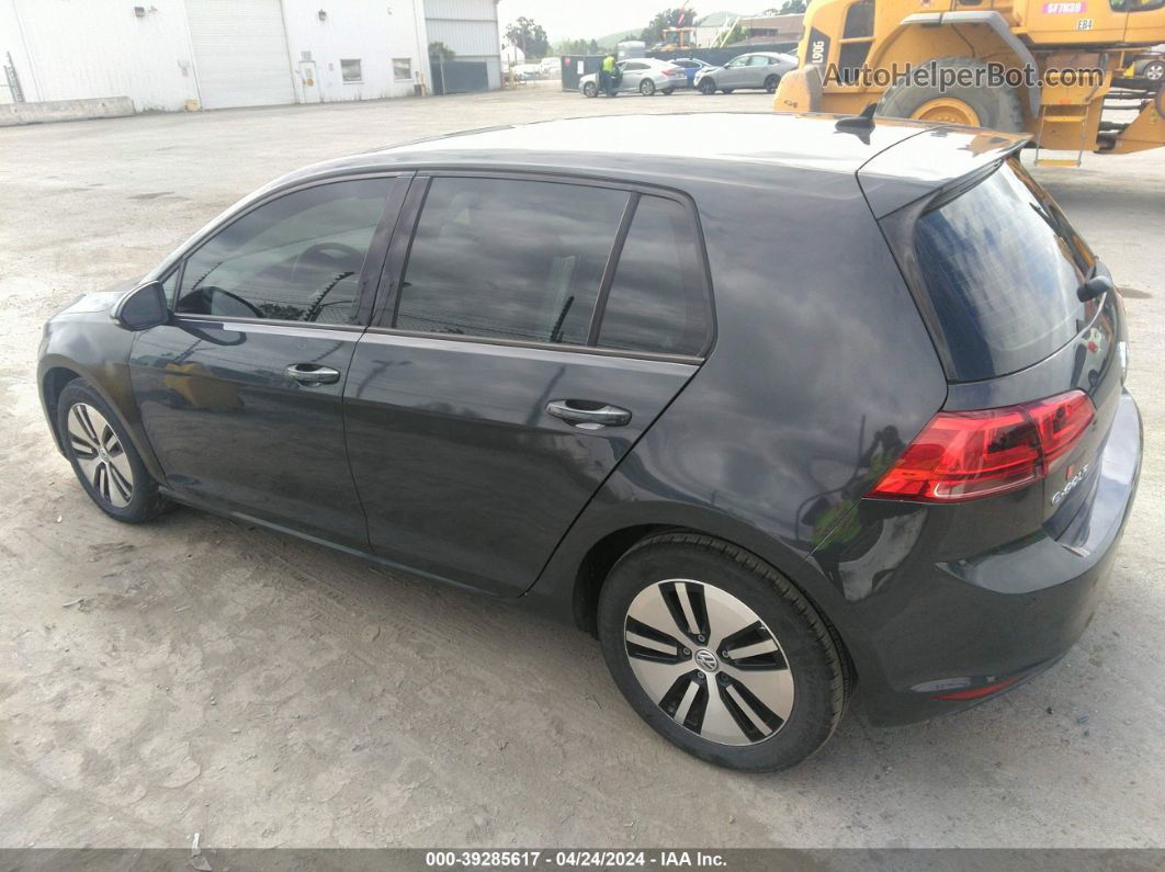 2015 Volkswagen E-golf Sel Premium Gray vin: WVWPP7AU9FW908733