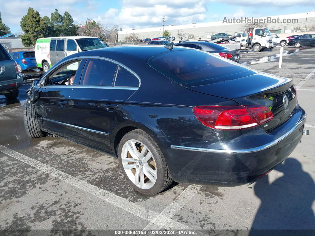 2014 Volkswagen Cc 2.0t Executive Black vin: WVWRN7AN0EE524609